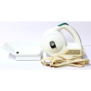 Krups Open Master Can Opener Electric Bladeless White Made in France Model 404